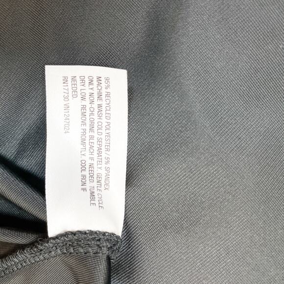 Ava & Viv Women's Holiday Long Sleeve Rosette Midi A Line Dress Black Size XXL - Picture 6 of 6